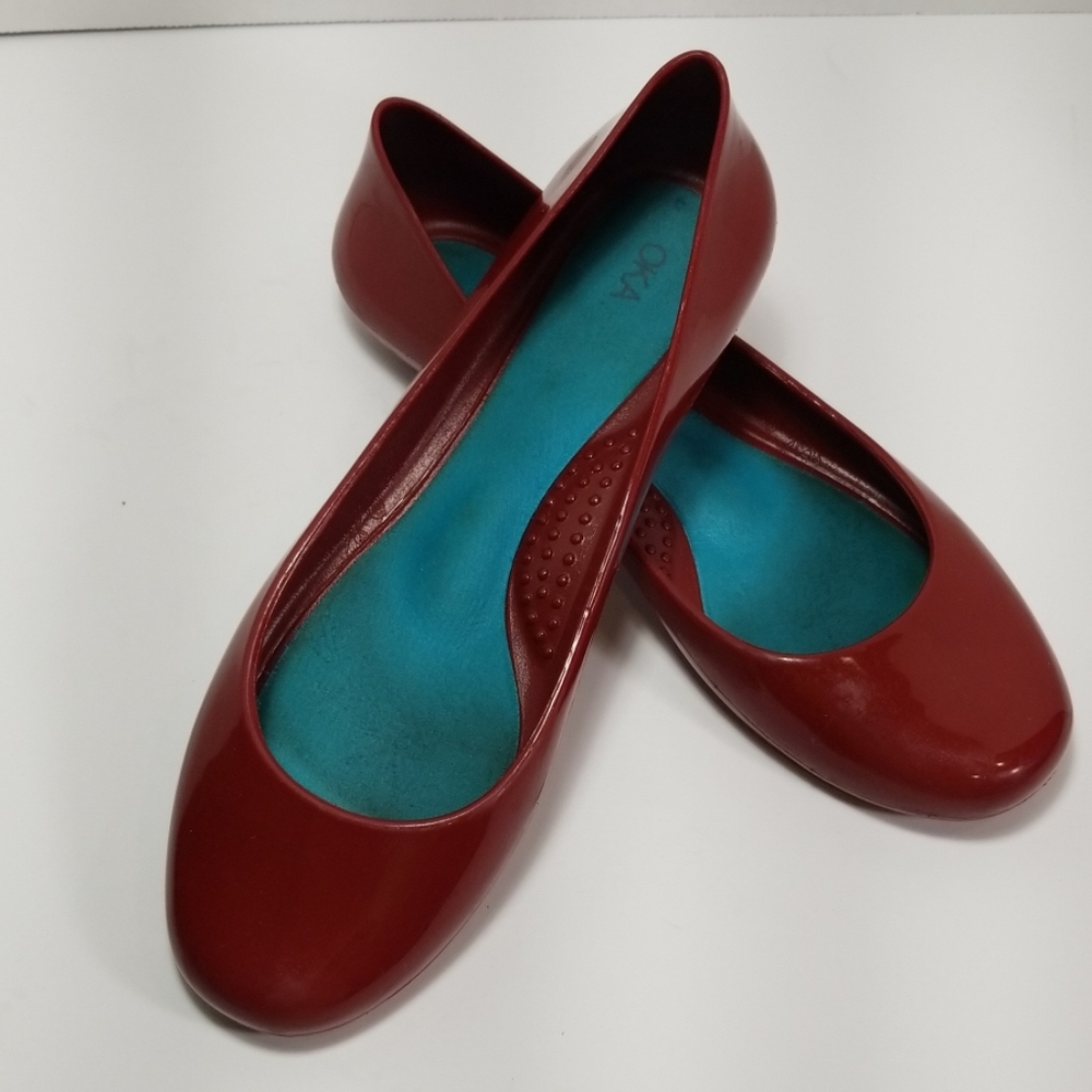 OKA b. footwear Rubber Ballet Flat 